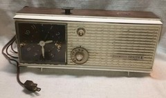 Vintage Zenith Z275L Am Alarm Clock Radio Mid Century 2 2677 Working