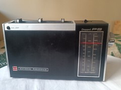 NATIONAL PANASONIC RF-849LB FM LW MW 9 TRANSISTOR