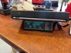 Vintage Sony ICF-SW7600 World Band Receiver with Antenna —