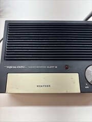 Vintage Realistic Weather Weatheradio 2 Alert II 12-154 Radio Tested Taiwan. B