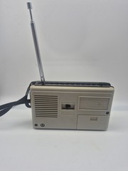 Sony TFM-6150W FM/AM 2 Band Portable Radio Tested Works Wrist Strap Vintage