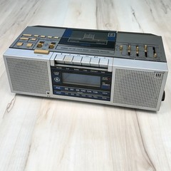 VTG GE Stereo FM/AM Alarm Clock Radio Cassette Recorder 7-4965A *Display Issues*