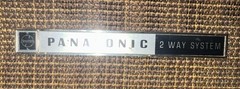 Vintage Panasonic Model RE-7478 Circa 1969 AM/FM Radio RKU-1781 TESTED/WORKS