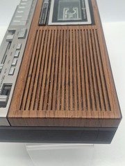 Vintage General Electric 7‑4975‑C Clock Radio w/ Alarm & Cassette Player Tested