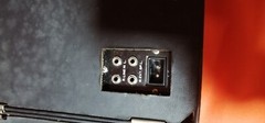 Vintage Radio cassete Hitachi *LevelMatic-Solid State* with detachable speakers