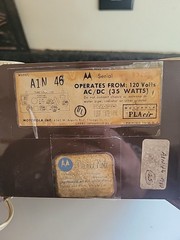 Vintage radio from the 60’s. By Motorola-WORKS!