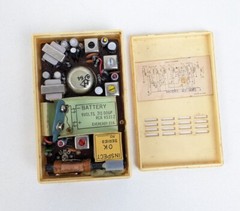 Vintage Star-Lite Jupiter De-Luxe 6 Transistor AM Portable Radio w/ Box ~ PARTS