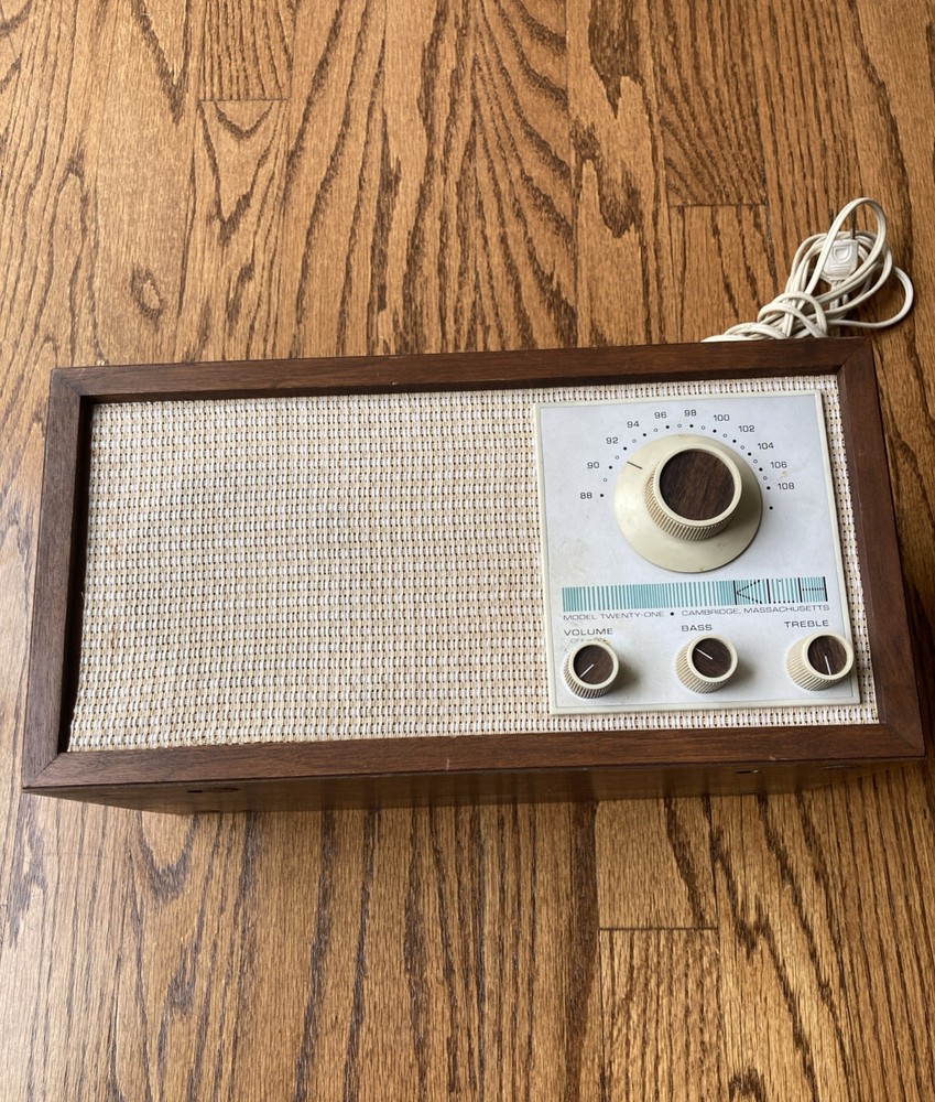 KLH Model 21 FM Receiver Radio Vintage Stereo Tested Working Good Condition