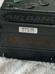 Sony Air-8 Handheld Synthesized Receiver 4-Band PSB/AIR/FM/AM Radio