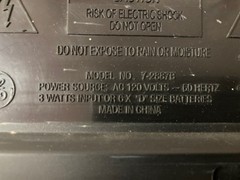 VINTAGE GE GENERAL ELECTRIC SUPERADIO 7-2887B LONG RANGE AM/FM RADIO RECEIVER EX