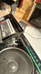 National FM-MW-SW 3-BAND RADIO CASSETTE RECORDER RX-1822 Works Great & No Issues