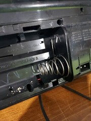 MAGNAVOX Stereo Radio Cassette Recorder D 8095/17 BOOM BOX, 1985, black, WORKS