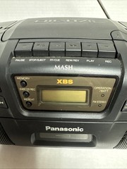 PANASONIC RX-DS15 Portable Stereo BoomBox CD/TAPE/AM/FM XBS System All Work