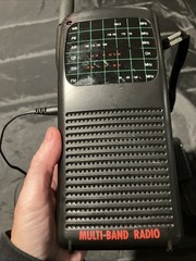 Multi-Band Hand-Held Radio, Unbranded, Selling For Parts Only