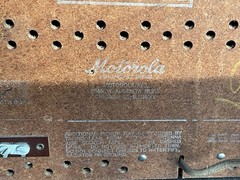 Vintage Motorola Model 79XM 22 Tabletop AM/FM 1950&rsquo;s Radio