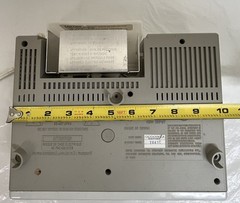 Vintage GE SPACEMAKER AM/FM Radio 7-4230A Under Cabinet Mount w/ Light WORKS
