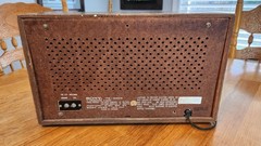 Vintage SONY TFM 9450W 11 Transistors 2 Band Radio Powers On – READ DESCRIPTION