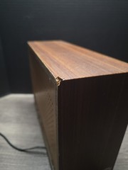 Sony ICF-9740W Vintage FM/AM Table Radio Wood Grain Quality Working