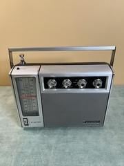 Vintage Panasonic AM/FM Radio Model RF 757 2 Band 10 Transistor 7 Diode Japan
