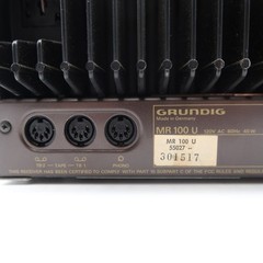 Vintage Grundig GERMANY HiFi-Mini-Receiver MR100 With LS2b External Speaker