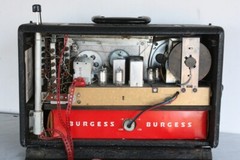 ZENITH Trans Oceanic Portable Radio Wave Magnet A600 BURGESS Needs Work