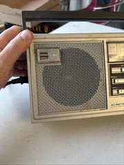 Panasonic Radio RF-559 AC Battery FM/AM 2 Band Receiver 2 Way Radio Tested Works