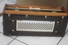 Vintage Working Table Top Stereo w/ tuning eye Philips B5X43A Made in Holland
