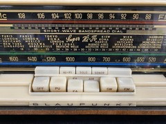 VTG Blaupunkt Sultan German Tube Radio Made in Germany Mid Century Modern