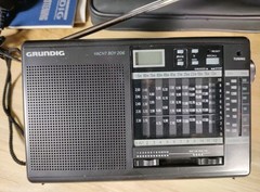 GRUNDIG Yacht Boy 206 World Receiver 12 Band Radio AM FM LW SW Manual AC Pwr ✅