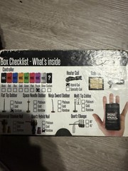 Electric Mini E-nail Purple Works Great Comes With Additional Accessories
