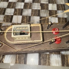 Mark Twain Riverboat AM Radio Disneyland Souvenir Working Japan Vintage Read*