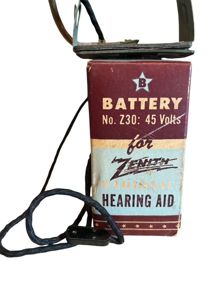 Vintage Zenith Z-30 B Battery – WWII Era – War Production Board Authorized