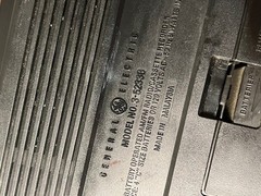 Vtg General Electric GE Model 3-5233B AM/FM Stereo Radio/Cassette Recorder WORKS
