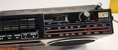 Partial Working Radio GE General Electric AM/FM Cassette Player Recorder 3-5244B