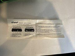 1990 Street Beat Radio F/ Radio Shack W Original Box & Manual RARE Green Working