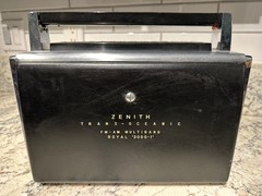 ZENITH Trans-Oceanic 1960&rsquo;s FM-AM Multiband Royal 3000-1 Radio w/ Power Supply