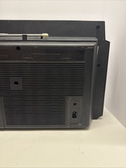 Vintage General Electric 3-6000A AM/FM Cassette Player For Parts Or Repair As Is