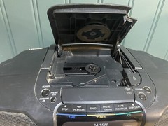 Panasonic RX-DS35 Portable CD/TAPE/AM/FM XBS Mash Boom Box Stereo System Player