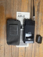 Sony Air-8 Handheld Synthesized Receiver 4-Band PSB/AIR/FM/AM Radio Manual Cover