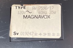 Vintage Magnavox AW-7590/17 Turbo Bass Boombox/Dual cassette decks/AM FM Radio