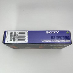 Sony ICF-SW7600G Worldband Radio Receiver FM SW MW LW Complete Box Tested