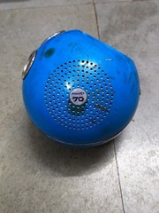 Vintage Panasonic Panapet R-70 Blue Ball AM Transistor Radio 1970s Japan WORKING