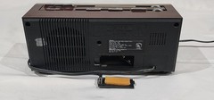 Vintage JCPenney 680-3090 AM/FM Clock Radio Cassette Player Woodgrain – WORKING