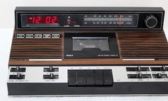 Vintage Sears 317.23400 051 Am/Fm Cassette Alarm Clock Radio 23400 ~ Repair
