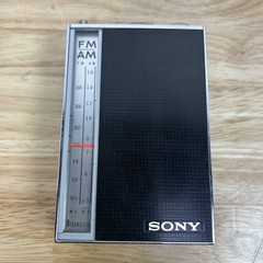Sony Vintage TFM-825 AM/FM Transistor Radio MI Made In Tokyo Japan 1964
