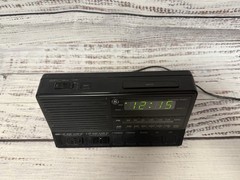 Vintage GE General Electric AM/FM Digital Alarm Clock Radio Model 7-4648A -Works