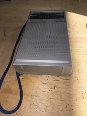 Vintage Toshiba AM/FM Portable Radio RP-1150F Tested And Working Antennae Strap