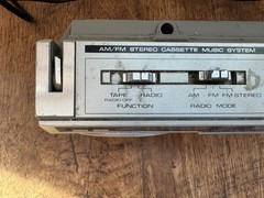 Vintage General Electric 3-5283B GE AM/FM Radio Cassette Player Boombox WORKS