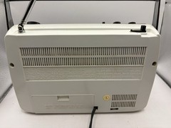 Sony MR-9100W Matrix Sound System FM AM Radio White Tested Works Please Read!