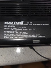 Radio Shack Dx-392 Radio & Cassette For Parts